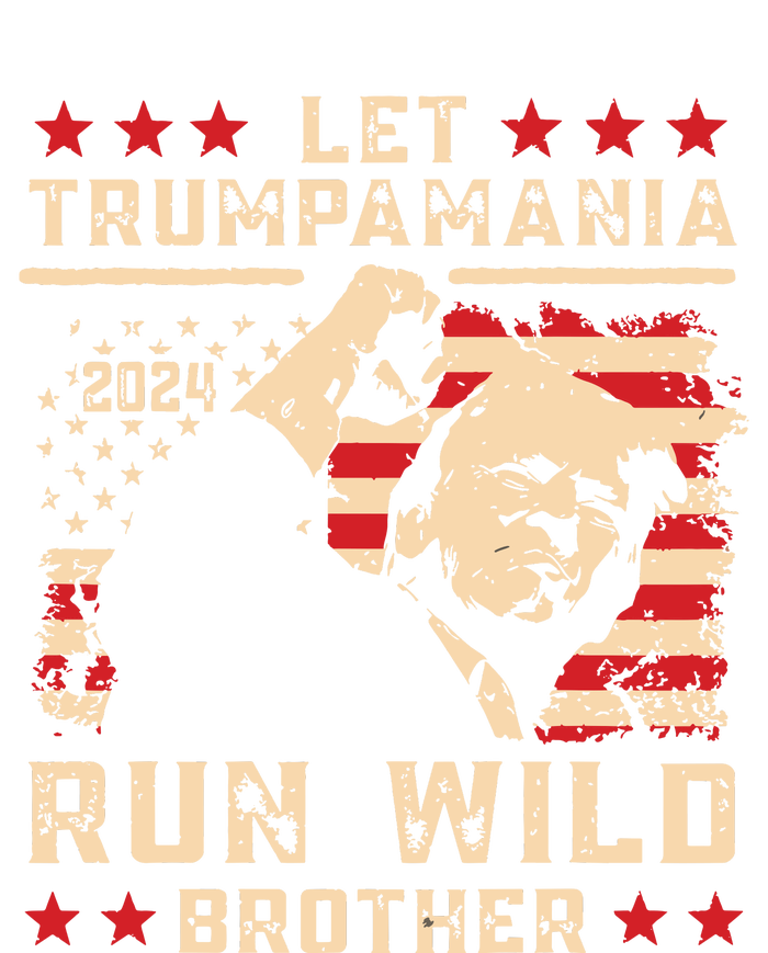 Let Trumpamania Run Wild Trump 45 47 Political Trumpamania Tall T-Shirt