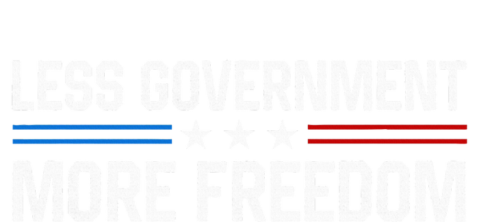 Less Government More Freedom More Liberty Political Toddler Zip Fleece Hoodie