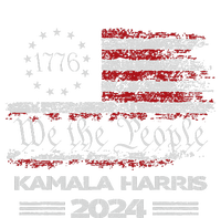 Harris 2024 Kamala Harris 2024 Elections American Flag Sustainable Knit Beanie