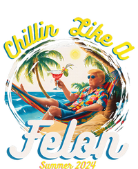 Chillin Like A Felon Trump 2024 Hawaiian Kids Hoodie