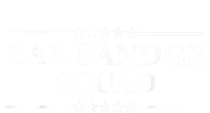 Ear Bandage Squad Patriotic Usa American T-Shirt