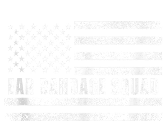 Ear Bandage Squad Patriotic Usa American V-Neck T-Shirt