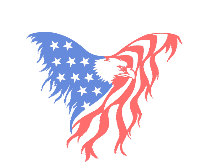 American Flag Eagle. T-Shirt