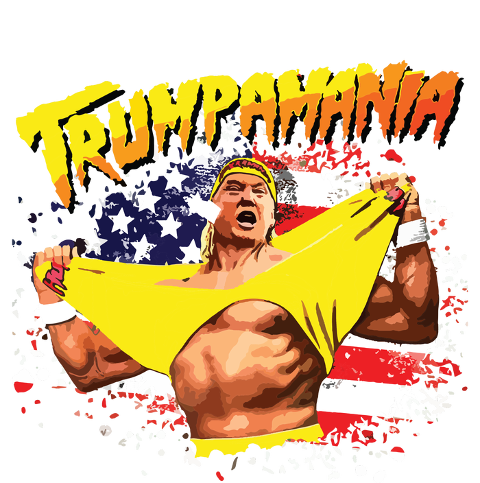 Trump Republican Convention Wrestling Meme Trumpamania Grommeted Golf Towel