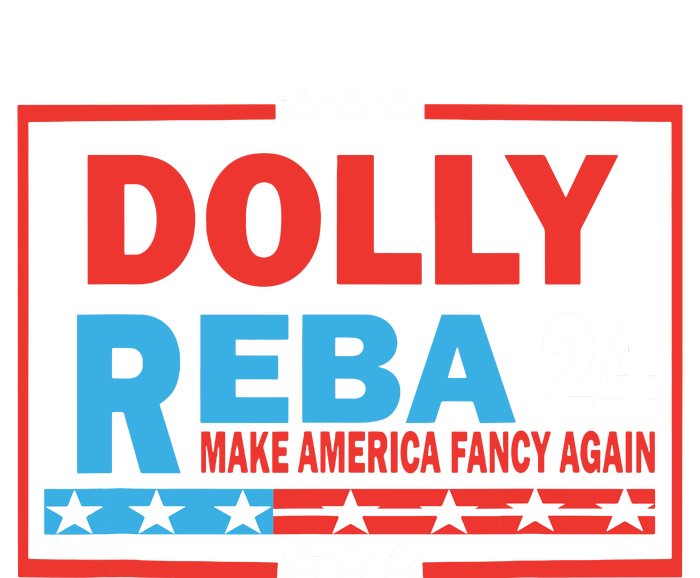 Dolly Reba Make America Fancy Again Flat Bill Trucker Hat