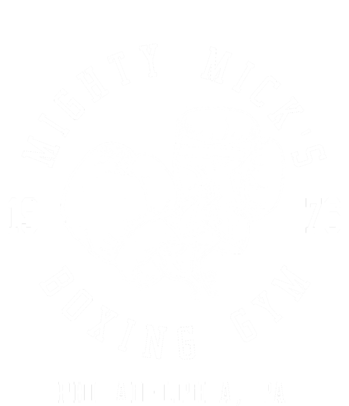 Mighty MickS Boxing Gym 1976 | Philadelphia Boxer Vintage USA-Made Snowflake Beanie