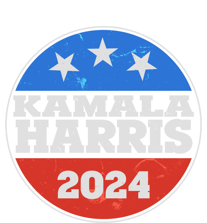 Vintage Kamala Harris 2024 Election Emblem Kids Sweatshirt