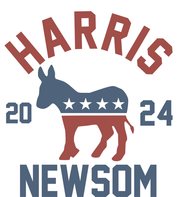 Harris Newsom 2024 For President Kamala Harris Gavin Newsom T-Shirt