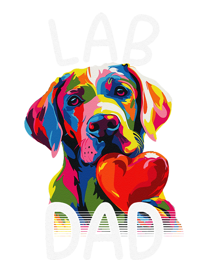 Labrador Retriever Dad Design Pop Art Lab Retriever Tall Sweatshirt