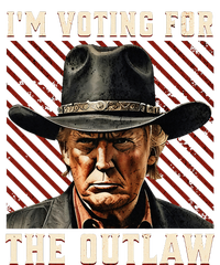 IM Voting For The Outlaw Wanted For President Trump 2024 T-Shirt