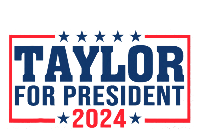 Taylor For President 2024 Funny Taylor First Name Dry Zone Grid Polo