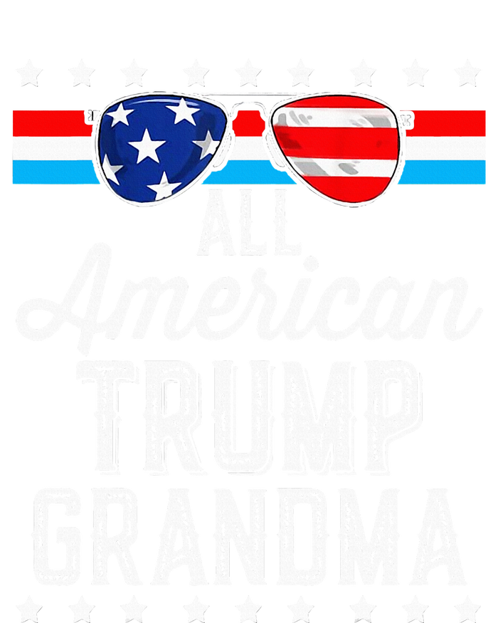 All American Trump Grandma American Flag Sunglasses Trump T-Shirt