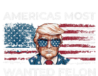 Americas Most Wanted Felon Funny Pro Trump 2024 Baby Bodysuit