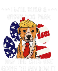 Funny Trump Dog T Build A Great Dog Park Political Tank Top