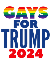 Gays For Trump 2024 Election Bella+Canvas Jersey Crop Tee