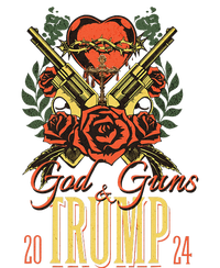 God Guns & Trump 2024 2a Support Ladies Long Sleeve Shirt