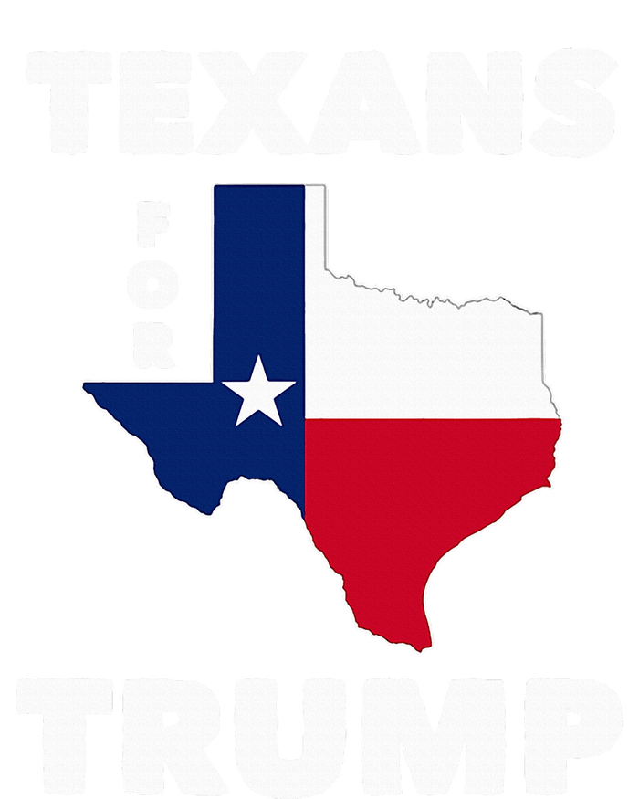 Texans For Trump President 2024 Texas Women's Knotted Racerback Tank