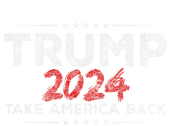 Trump 2024 Take America Back Us American Flag President Performance Long Sleeve Polo