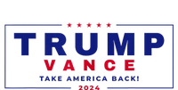 Trump Vance 2024 Donald Trump J.D. Vance Take America Back T-Shirt