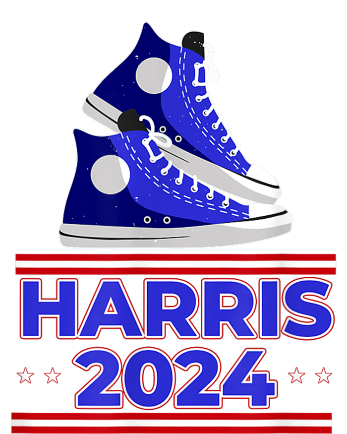 Harris 2024 Vote President Kamala Election Sneakers Meme Garment-Dyed Sweatshirt