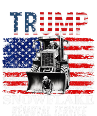 Trump Snowflake Removal Service Funny Donald Trump 2024 T-Shirt