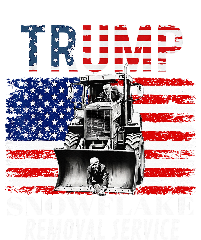 Trump Snowflake Removal Service Funny Donald Trump 2024 T-Shirt