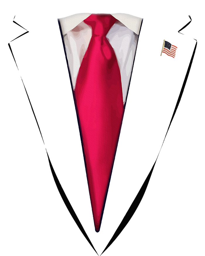 Usa President Trump Suit Easy Halloween Costume T-Shirt