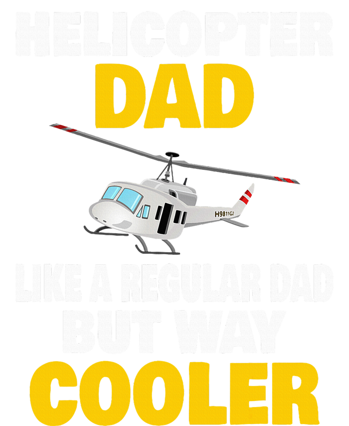 Helicopter Dad Like A Regular Dad But Way Cooler Pom Pom 12in Knit Beanie