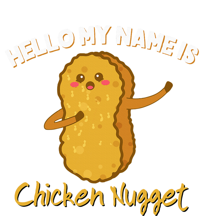 Hello My Name Is Chicken Nugget Costume Chicken Baby Bodysuit