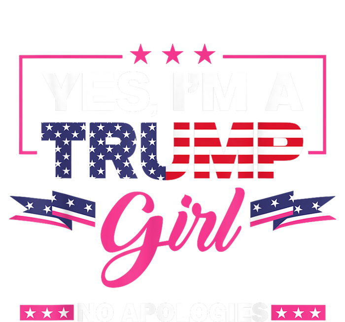 Yes IM A Trump No Apologies 2024 Election Flat Bill Trucker Hat