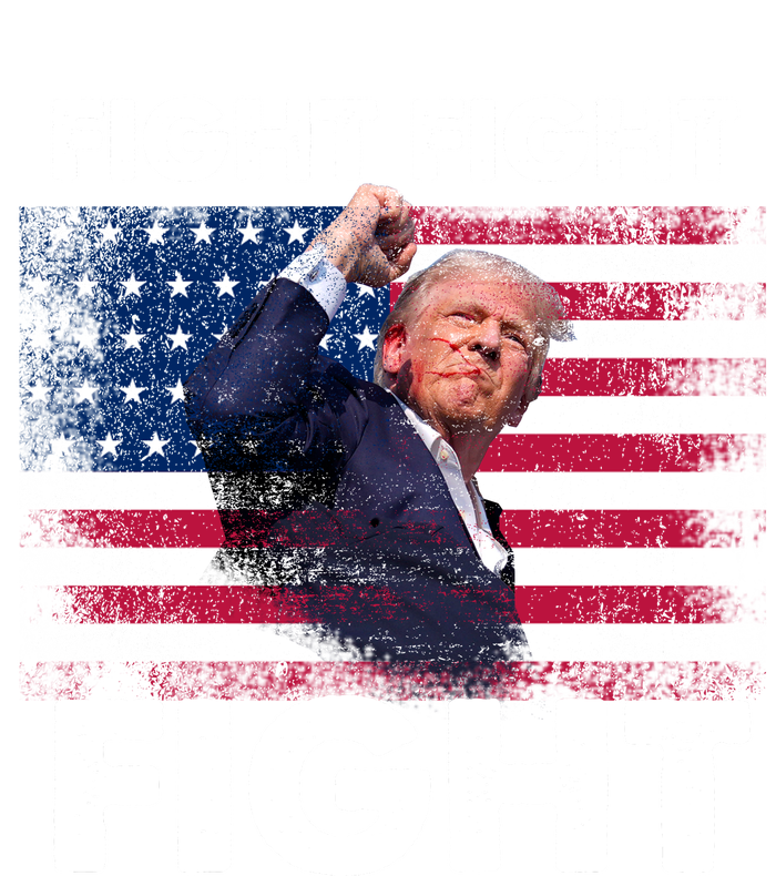 Trump Fight Fight Fight Trump Signals To Americans To Fight Kids Hoodie