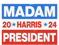 Madam President Harris Vote Kamala Harris 2024 Election Women's Flannel Pajama Set