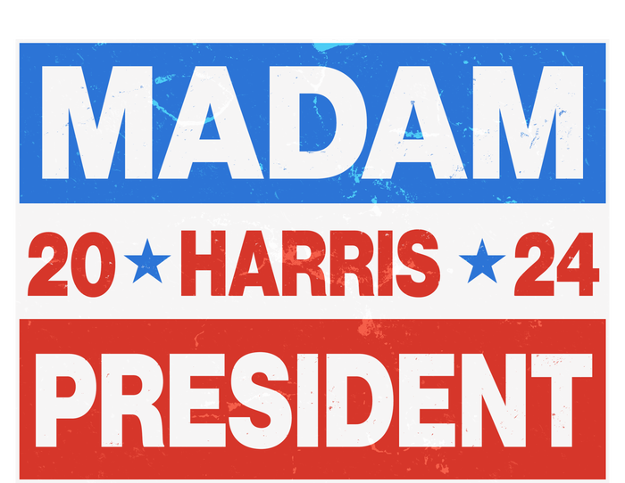 Madam President Harris Vote Kamala Harris 2024 Election Women's Flannel Pajama Set