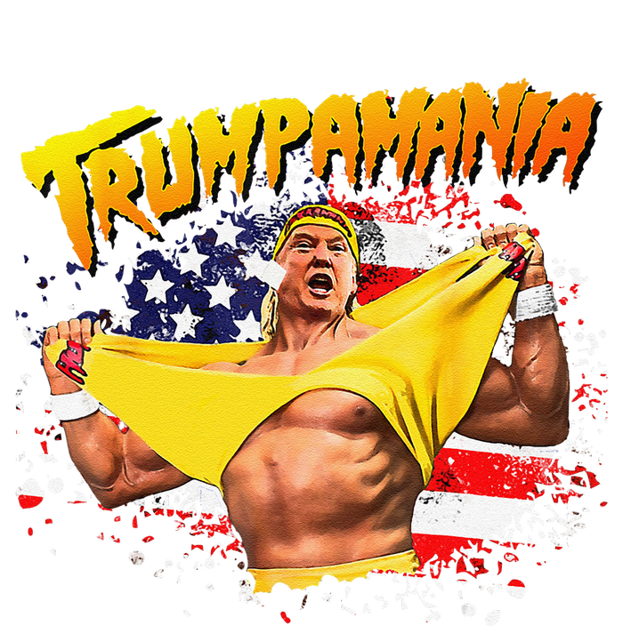 Funny Trumpmania Wrestling Meme 2024 Zip Tote Bag