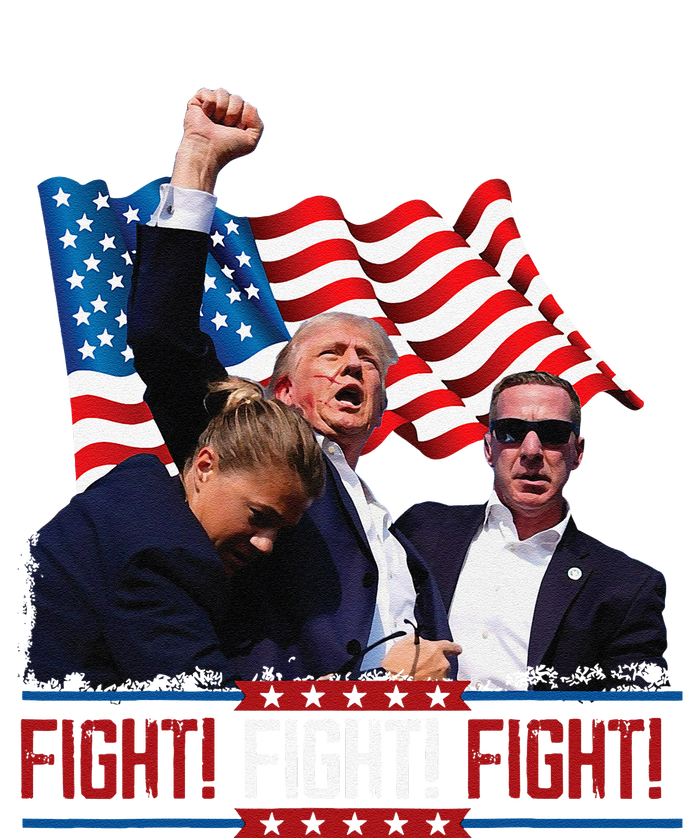 Trump 2024 President Fight Bloodied Fist Pumping Of Legend T-Shirt