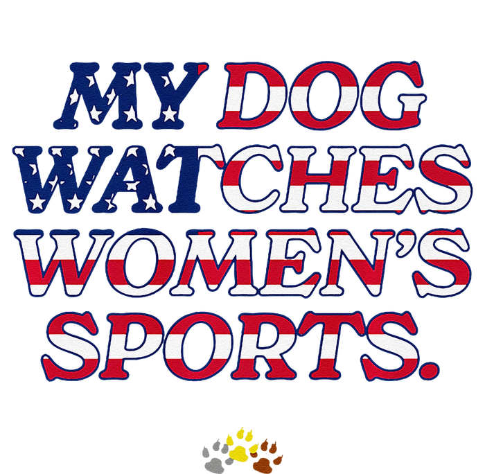 My Dog Watches Women.S Sports Usa Patriotic Stars & Stripes Premium Mousepad