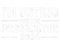 Im Voting For The Prosecutor 2024 Election Striped Beanie with Solid Band