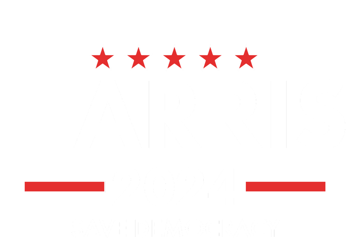 Kamala Harris 2024 Save Democracy USA-Made Snowflake Beanie