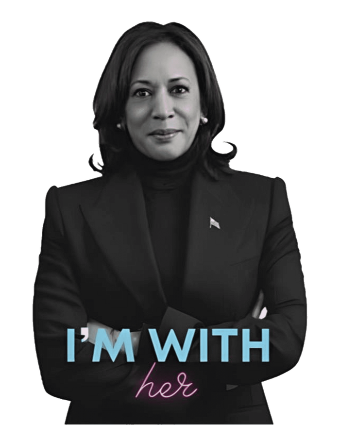 Kamala Harris IM With Her 2024 Adult ChromaSoft Performance T-Shirt