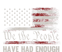 We The People Have Had Enough Vintage Us America Flag Performance Fleece Hoodie