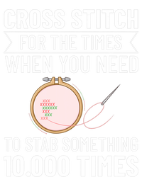 Cross Stitch Counted Pattern Beginner Alphabet Needle T-Shirt