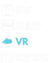 Eat Sleep Vr Repeat Funny Vr Gamer Boy Vr Athlete Metallic Star Ornament