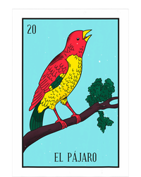 El Pajaro Lottery Card Gift The Bird Card Mexican Lottery Mesh Reversible Basketball Jersey Tank