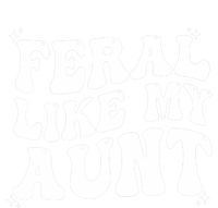 Feral Like My Aunt Womens CVC Long Sleeve Shirt