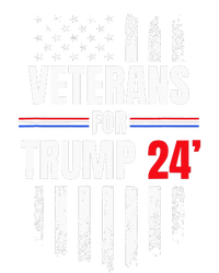 Veterans For Trump 2024 American Flag 16 in Basic Backpack