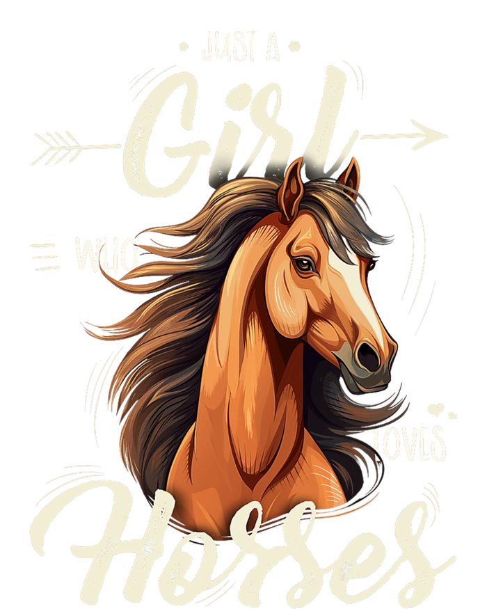 Riding Just A Girl Who Loves Horses T-Shirt