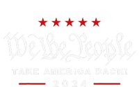 We The People Take America Back 4th Of July Trump Maga 2024 V-Neck T-Shirt