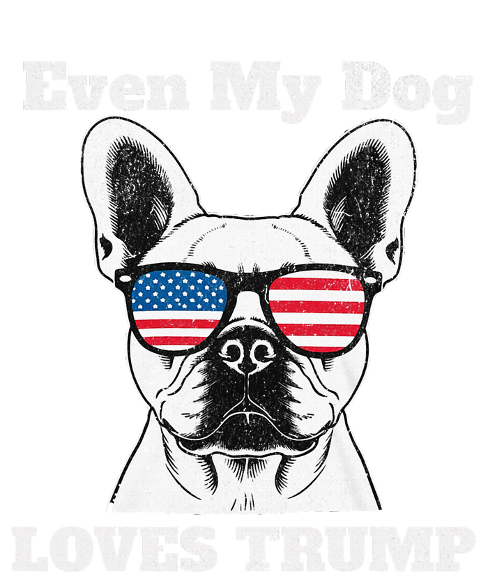 Usa Flag Even My Dog Loves Trump T-Shirt