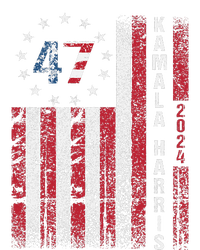 Kamala Harris 2024 For President American Flag Distressed Poster