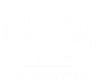 Ocean Park Washington Wa Vintage Athletic Sports Design V-Neck T-Shirt